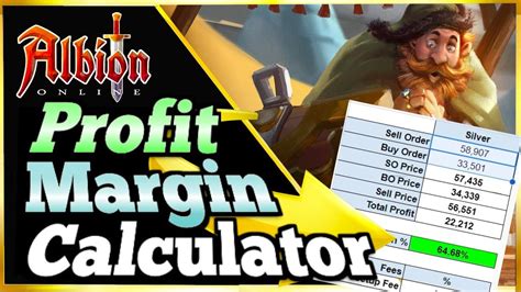 Albion Online Craft Profit Calculator .
